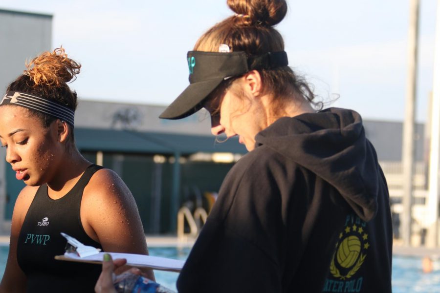 Girls JV Water Polo Hosts Morro Bay