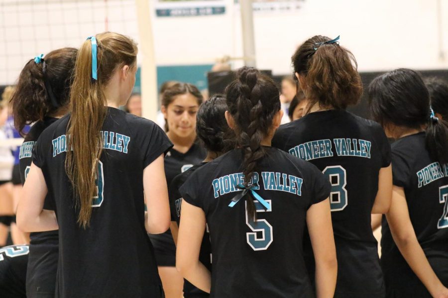 Our Frosh Volleyball Girls Fall Against Morrobay!!