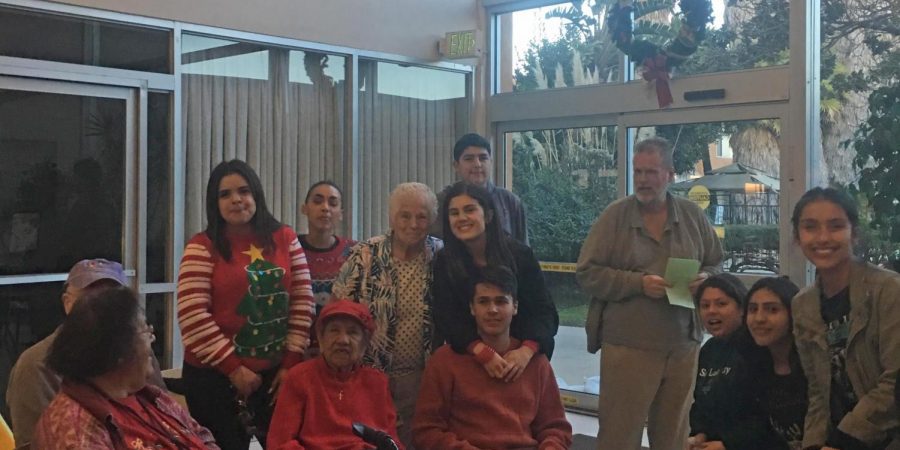 ASB Celebrates Christmas with Santa Maria Seniors